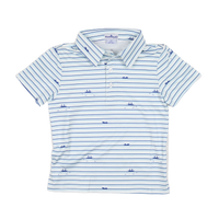Gone Fishin' Polo Short Sleeve Shirt
