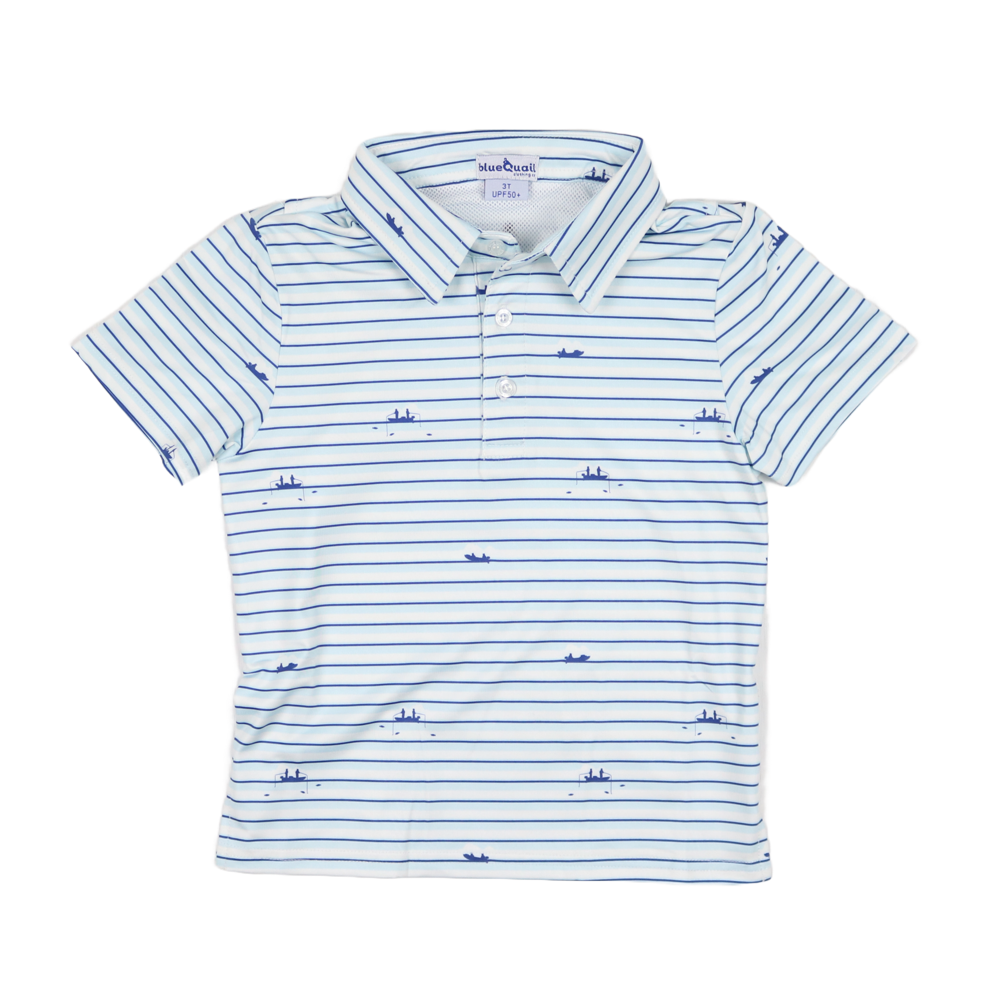 Gone Fishin' Polo Short Sleeve Shirt