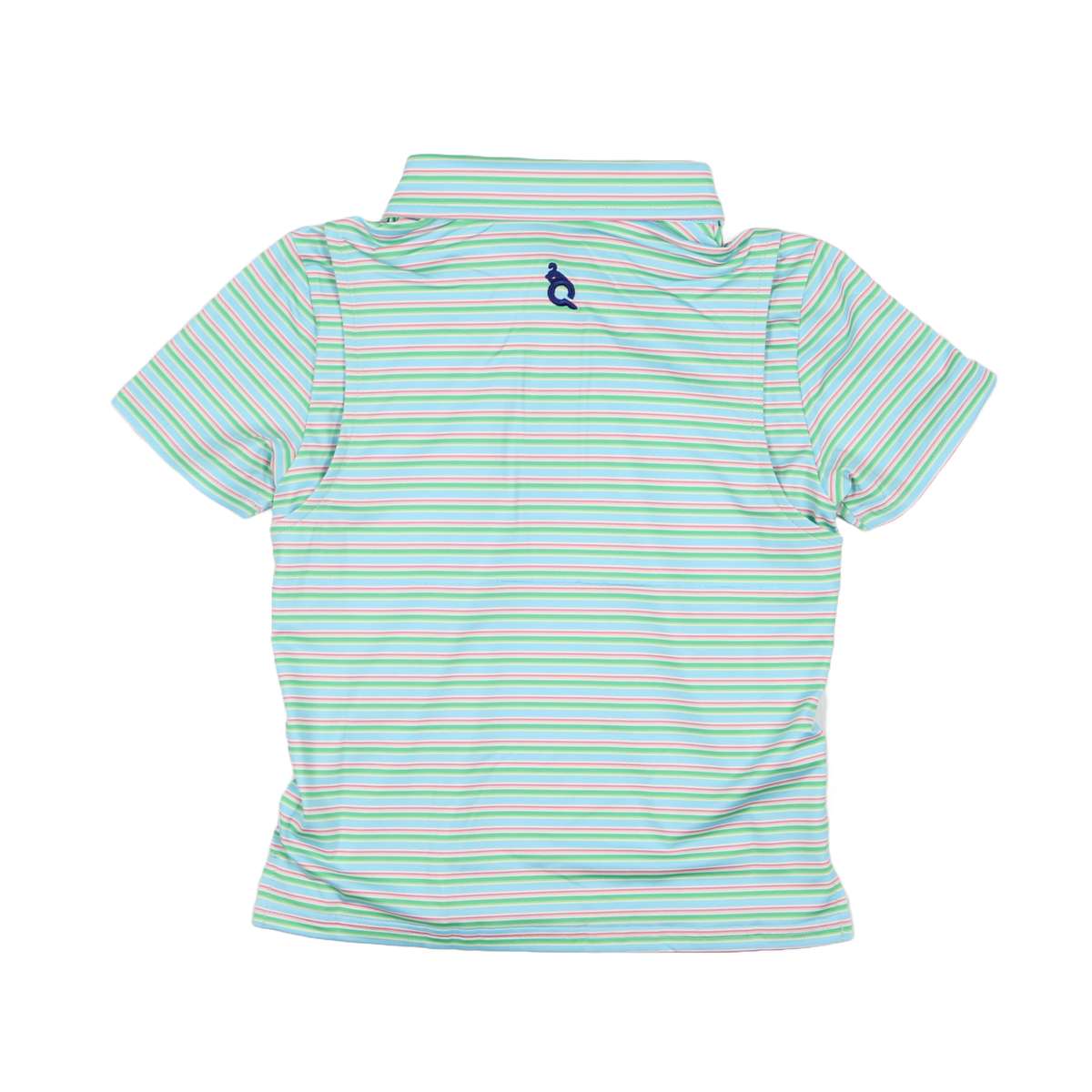 Sherbet Stripe Polo Short Sleeve Shirt