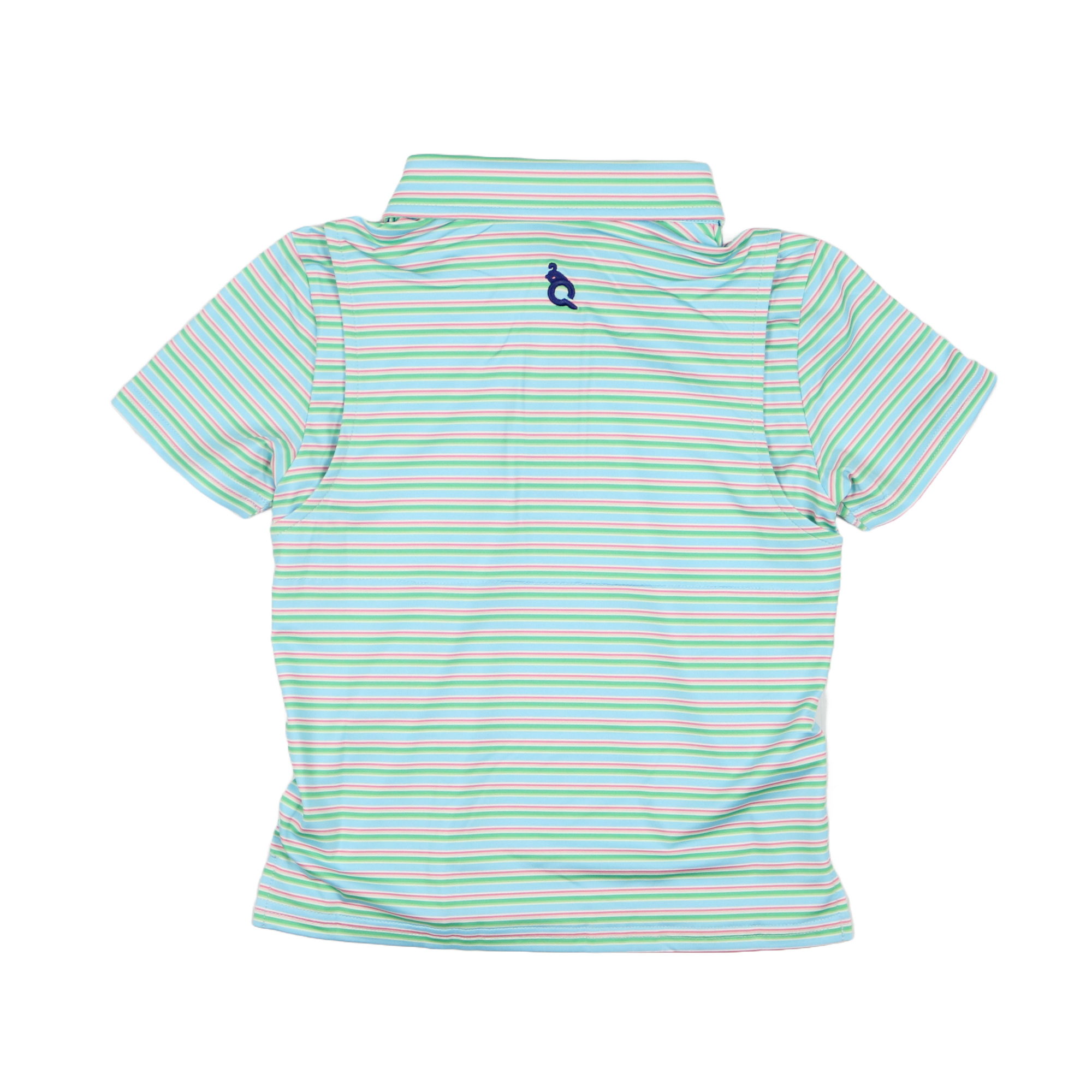 Sherbet Stripe Polo Short Sleeve Shirt