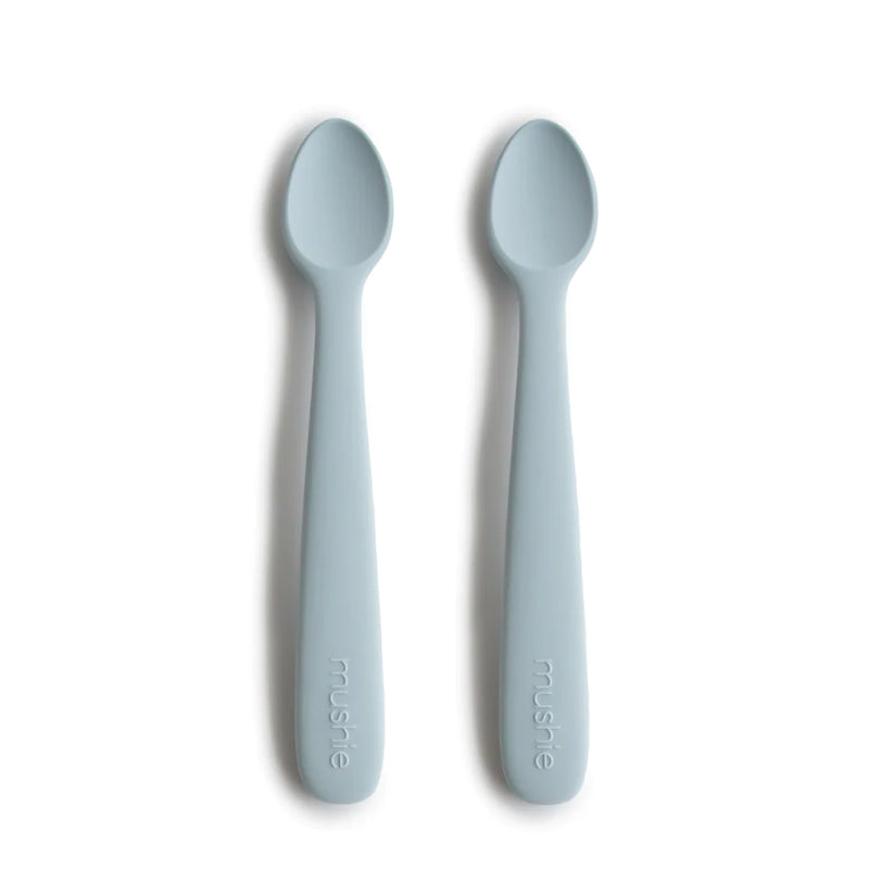 Silicone Feeding Spoons - Powder Blue