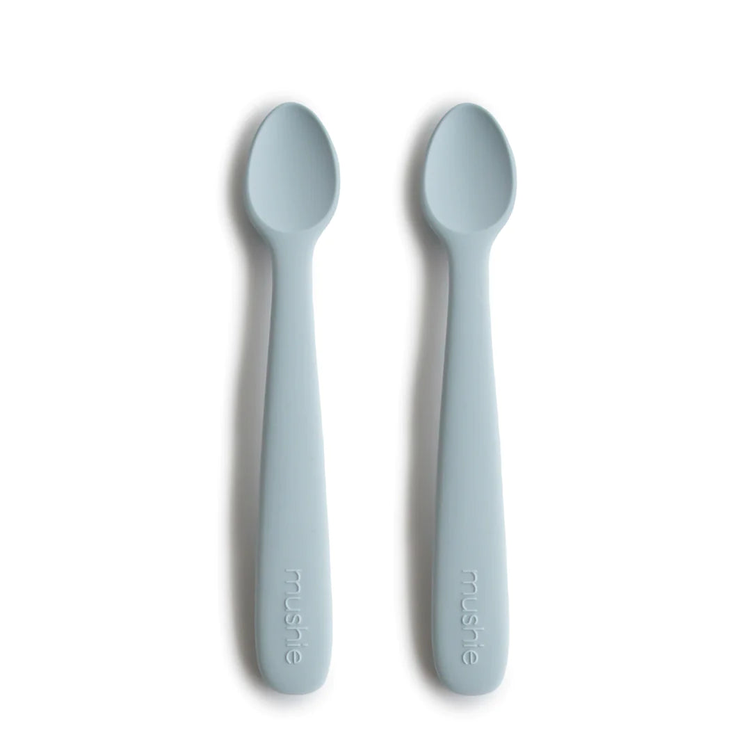 Silicone Feeding Spoons | Powder Blue
