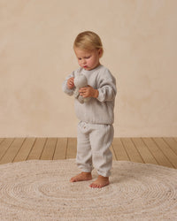 Textured Sweat Set || Frost