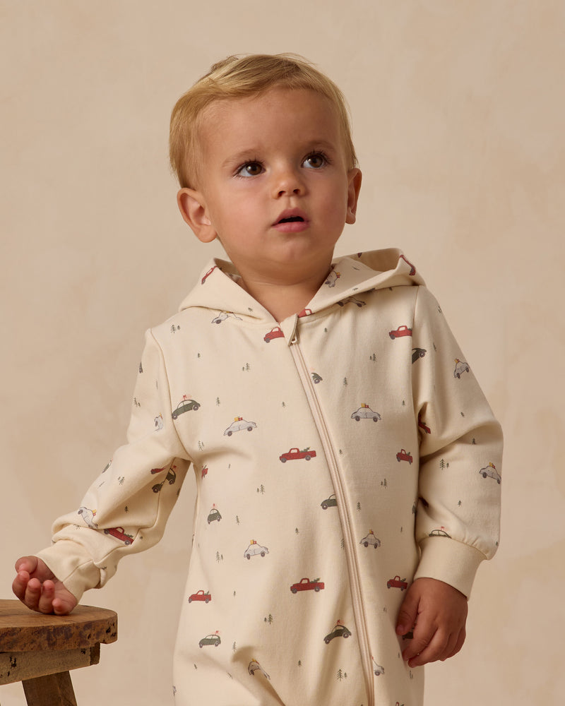 Hooded Jumpsuit || Cars