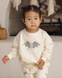 Relaxed Fleece Sweatshirt Baby Bats