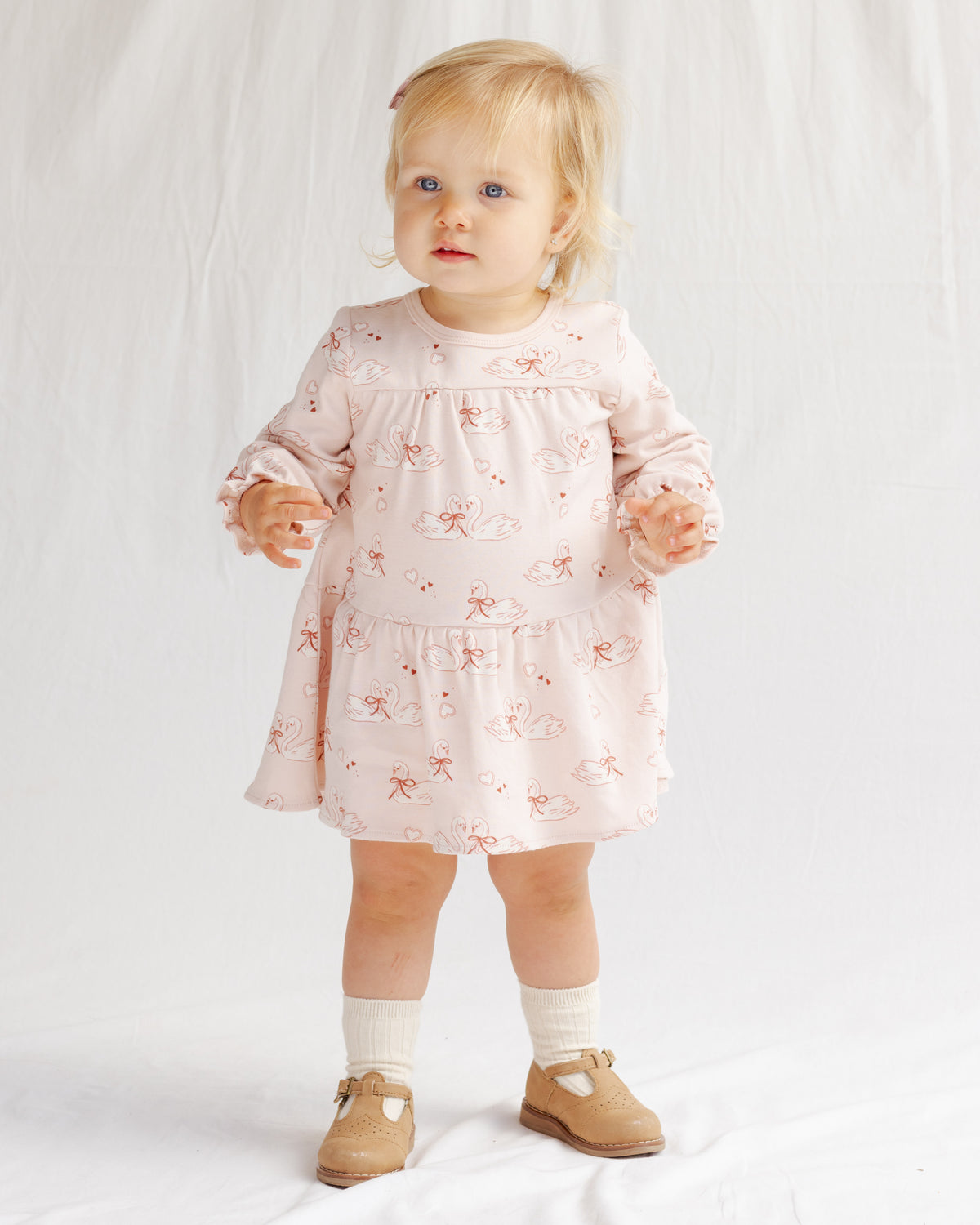 Tiered Jersey Dress || Swans