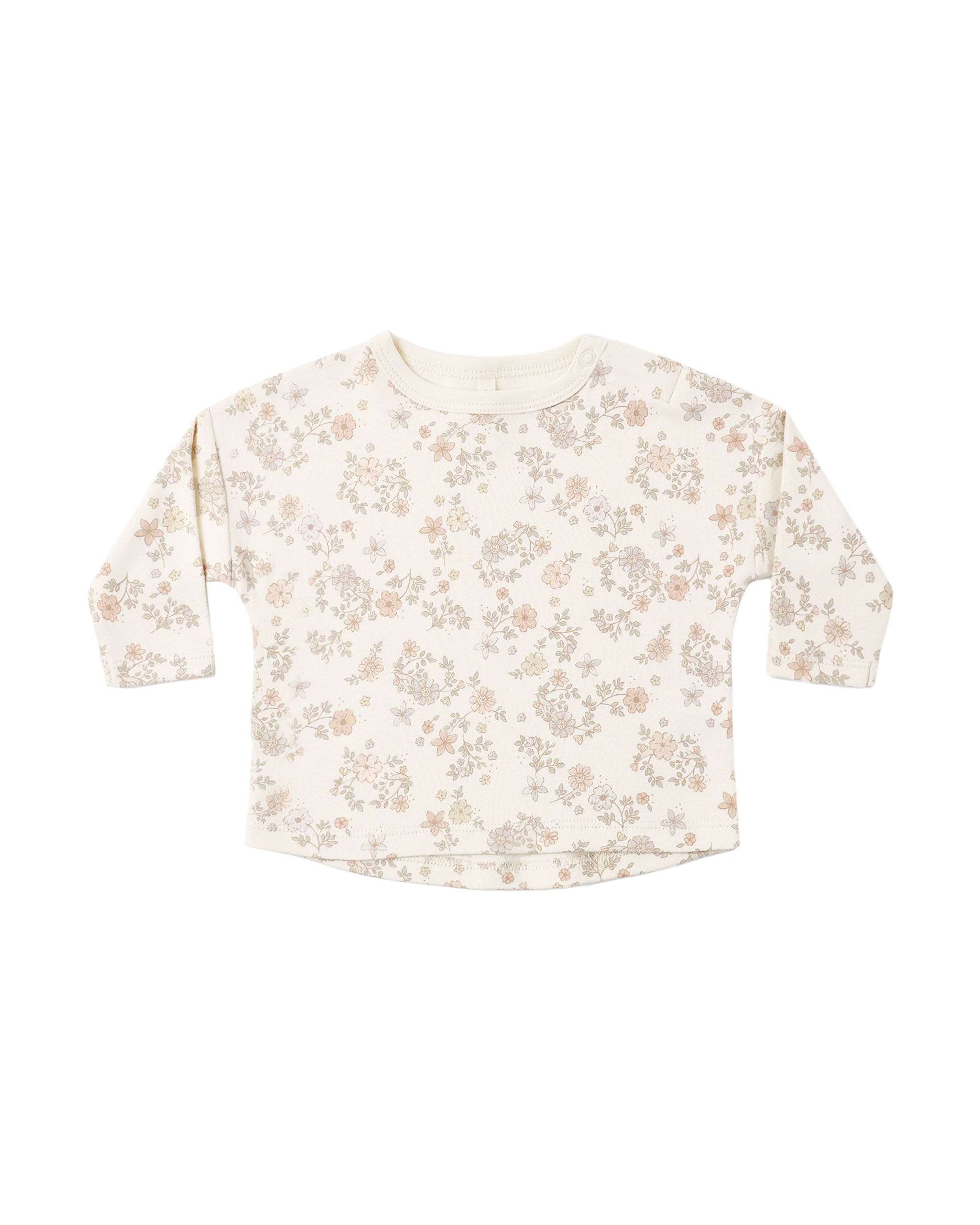 Long Sleeve Tee Floral Vine