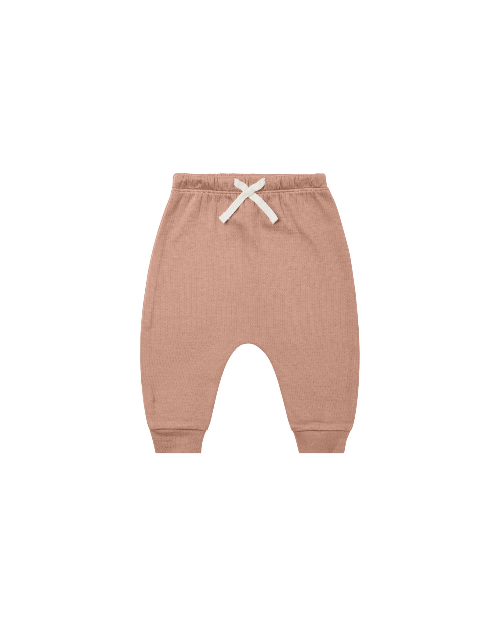 Pointelle Sweatpant | Rose