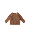 Knit Sweater || Heathered Cedar