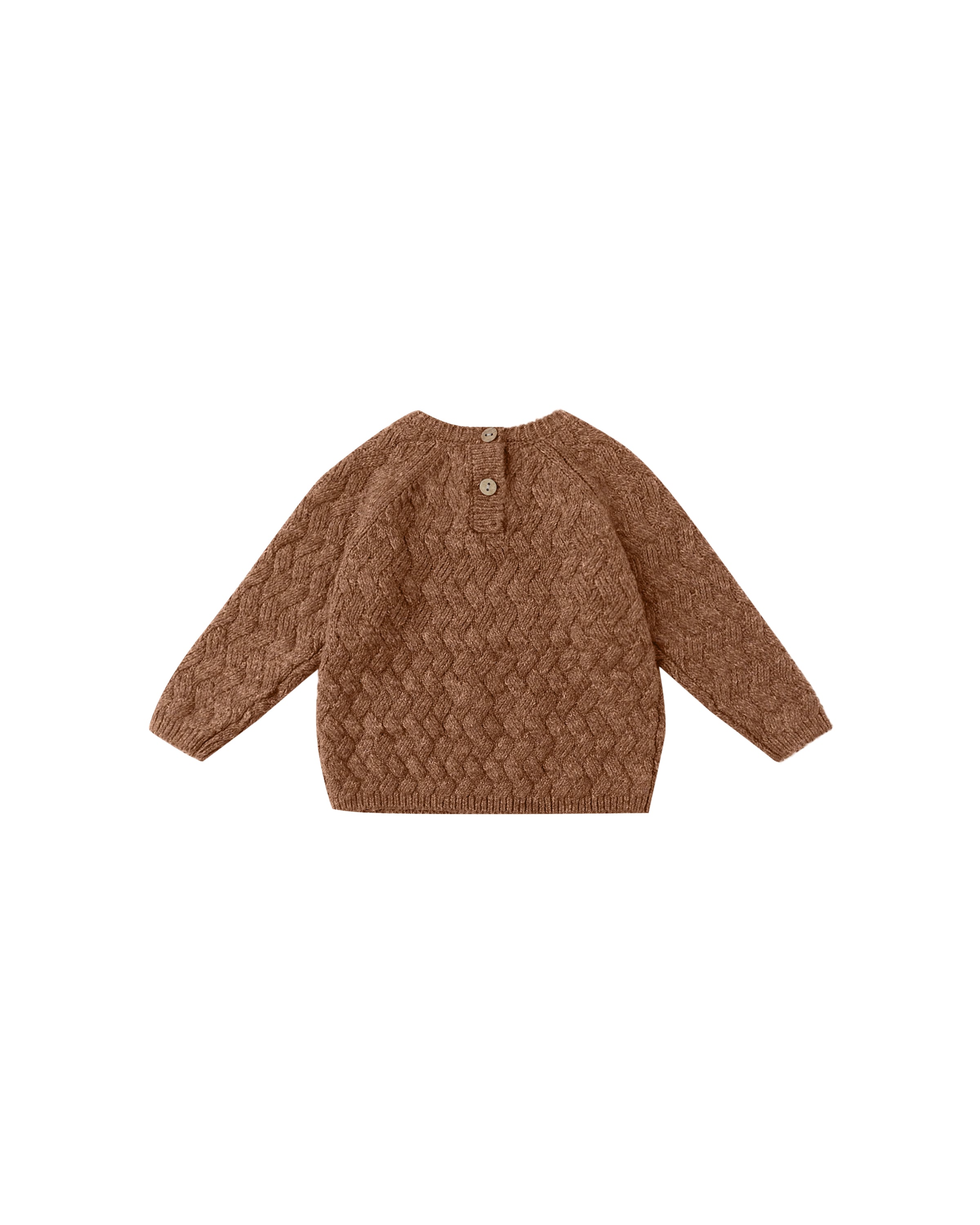 Knit Sweater || Heathered Cedar