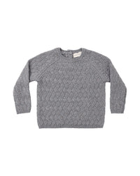 Knit Sweater Heathered Slate
