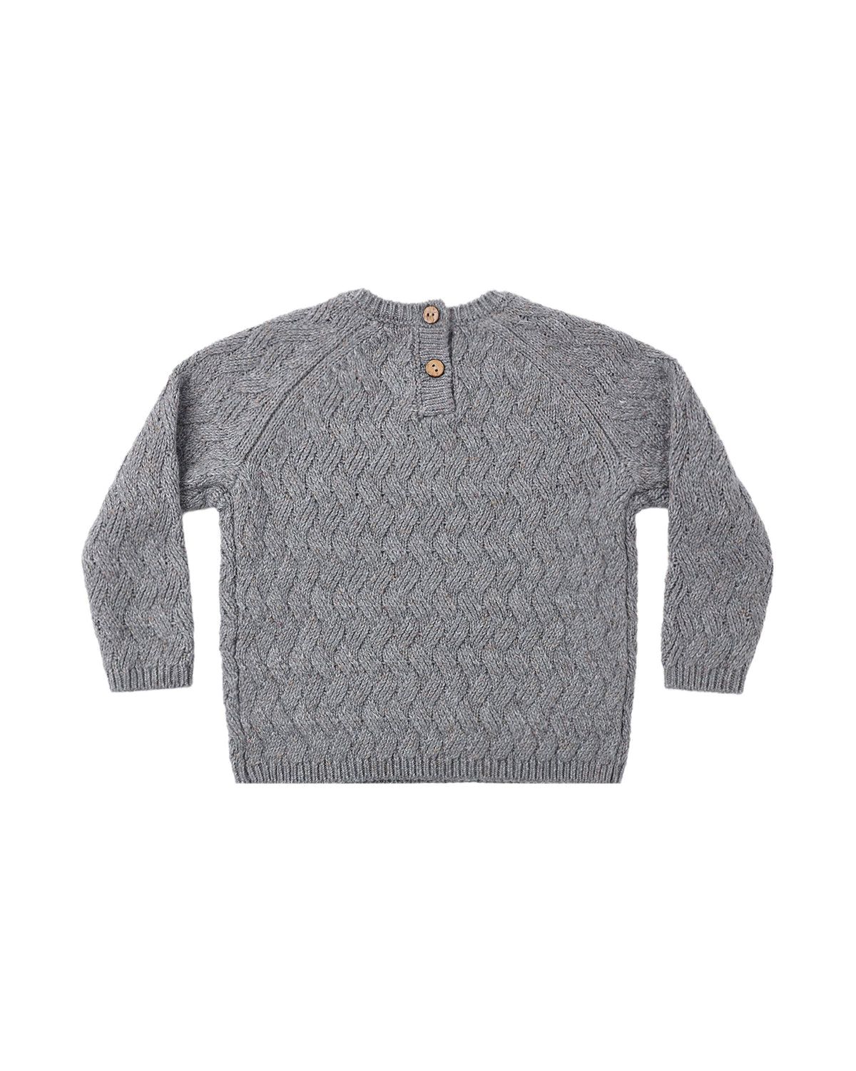 Knit Sweater Heathered Slate