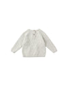 Knit Sweater || Heathered Blue