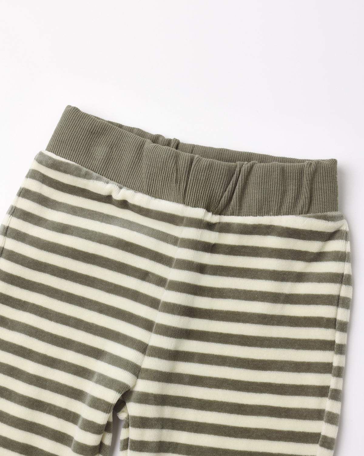 Velour Relaxed Sweatpant Spruce Stripe