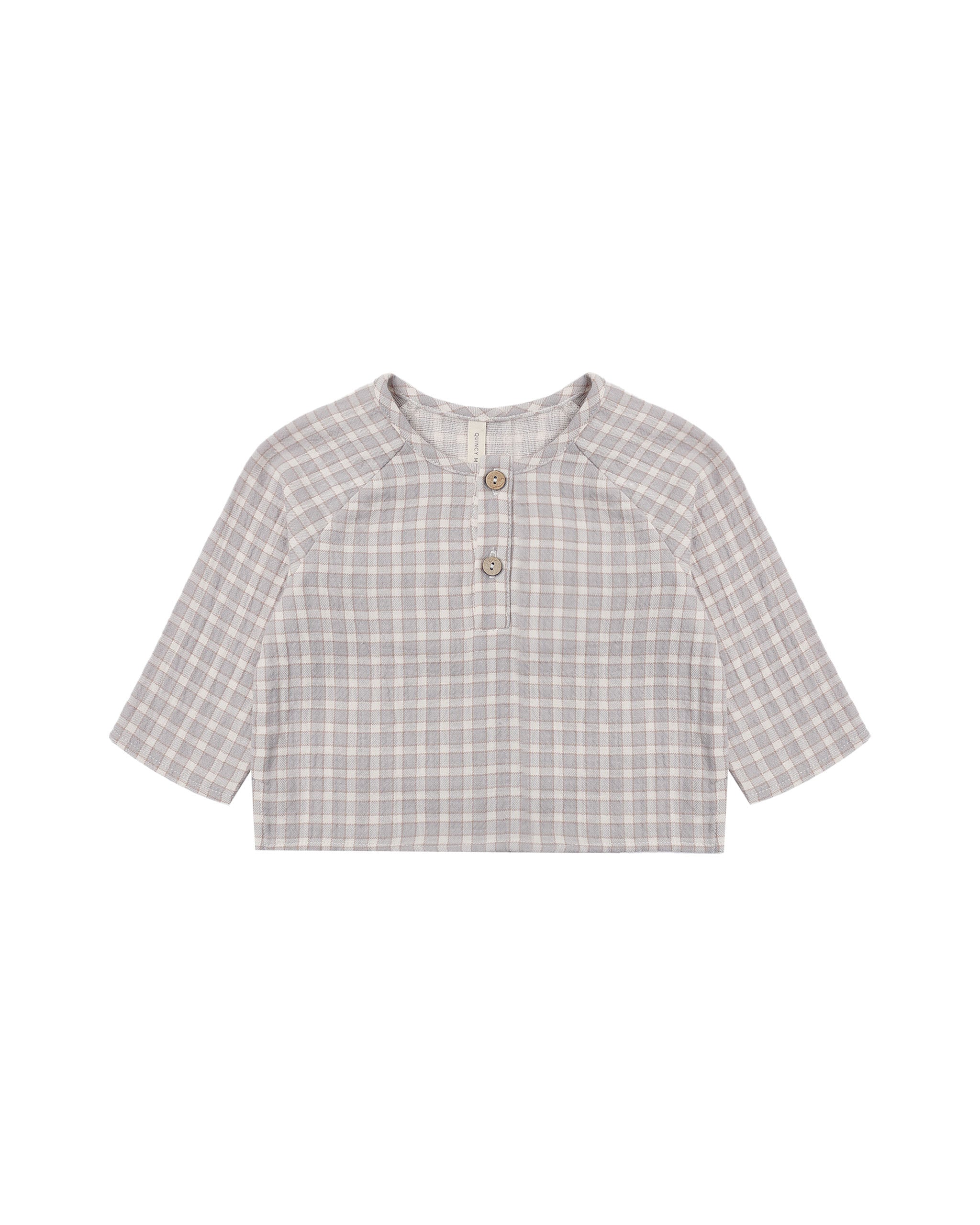 Zion Shirt Blue Gingham