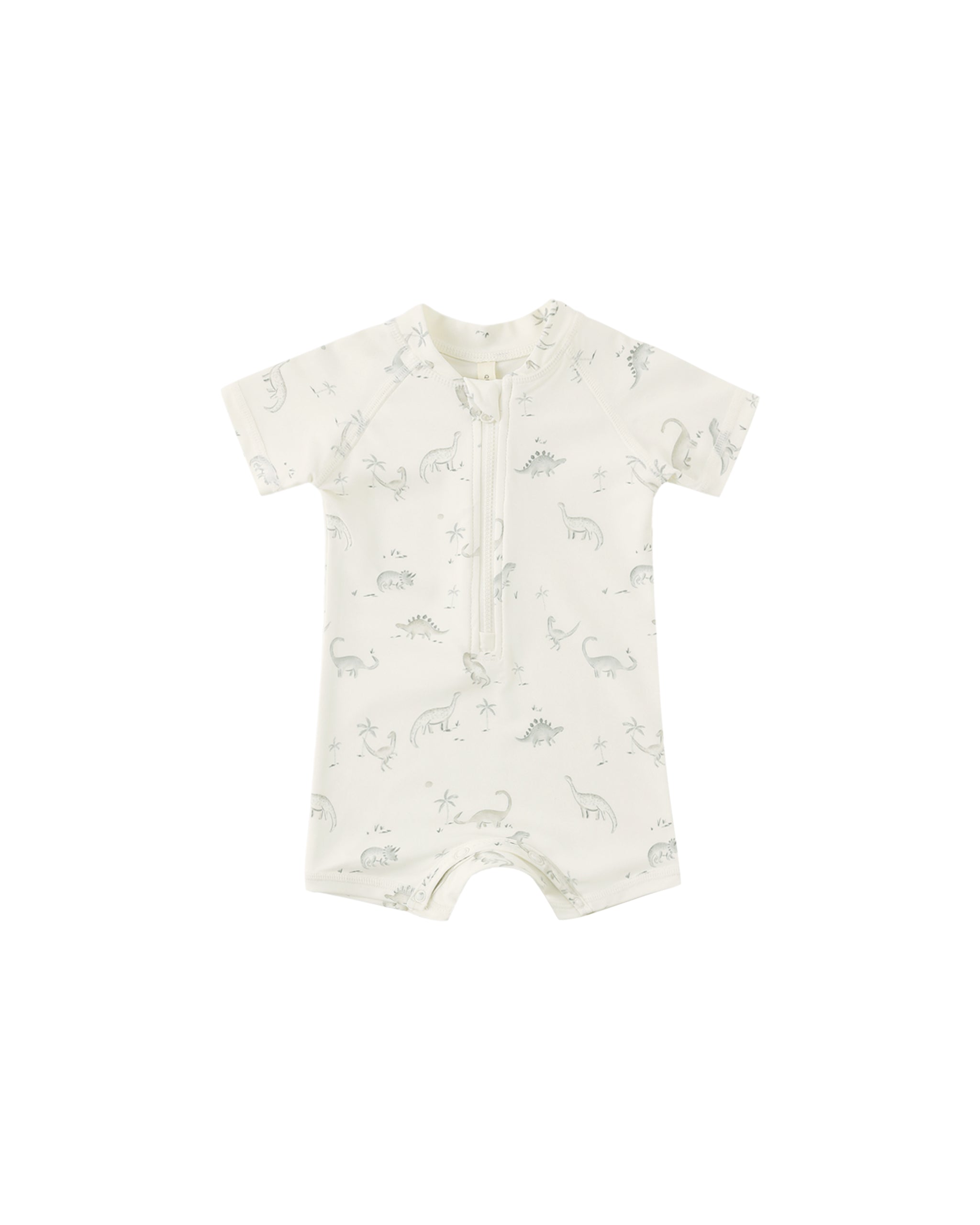 Zip Rashguard One-Piece || Dinosaur