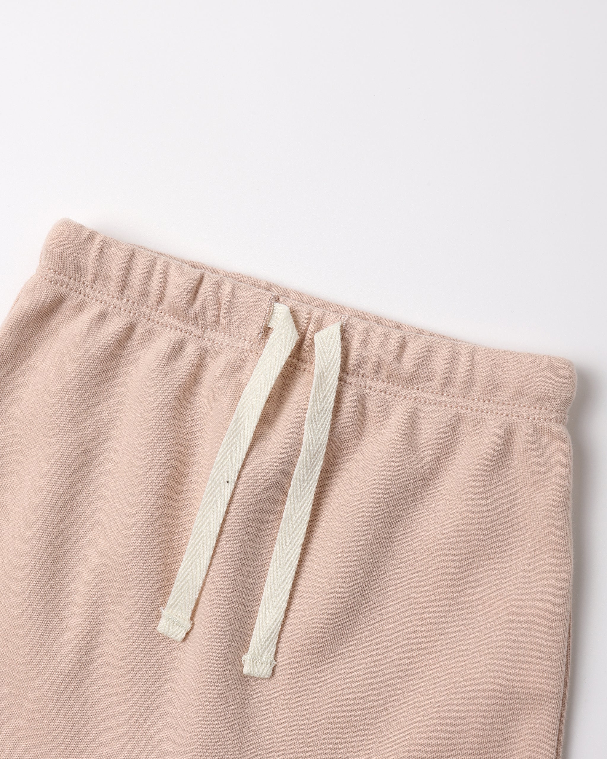 Wrap Top + Footed Pant Set Dusty Rose