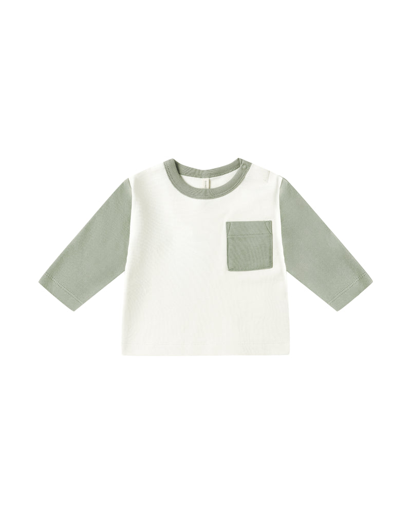Long Sleeve Raglan Tee || Fern