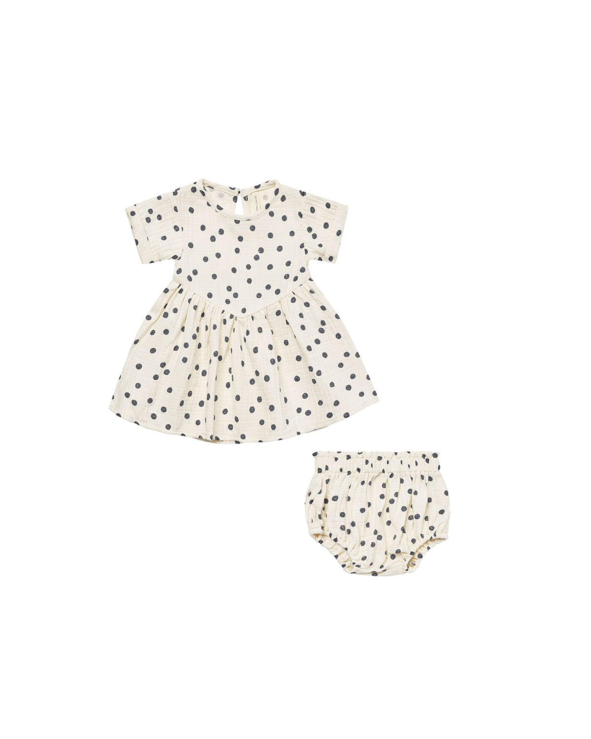 Brielle Dress | Navy Dot