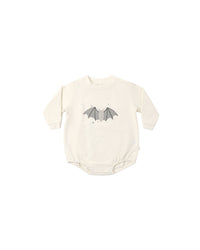 Crewneck Bubble Romper Baby Bat