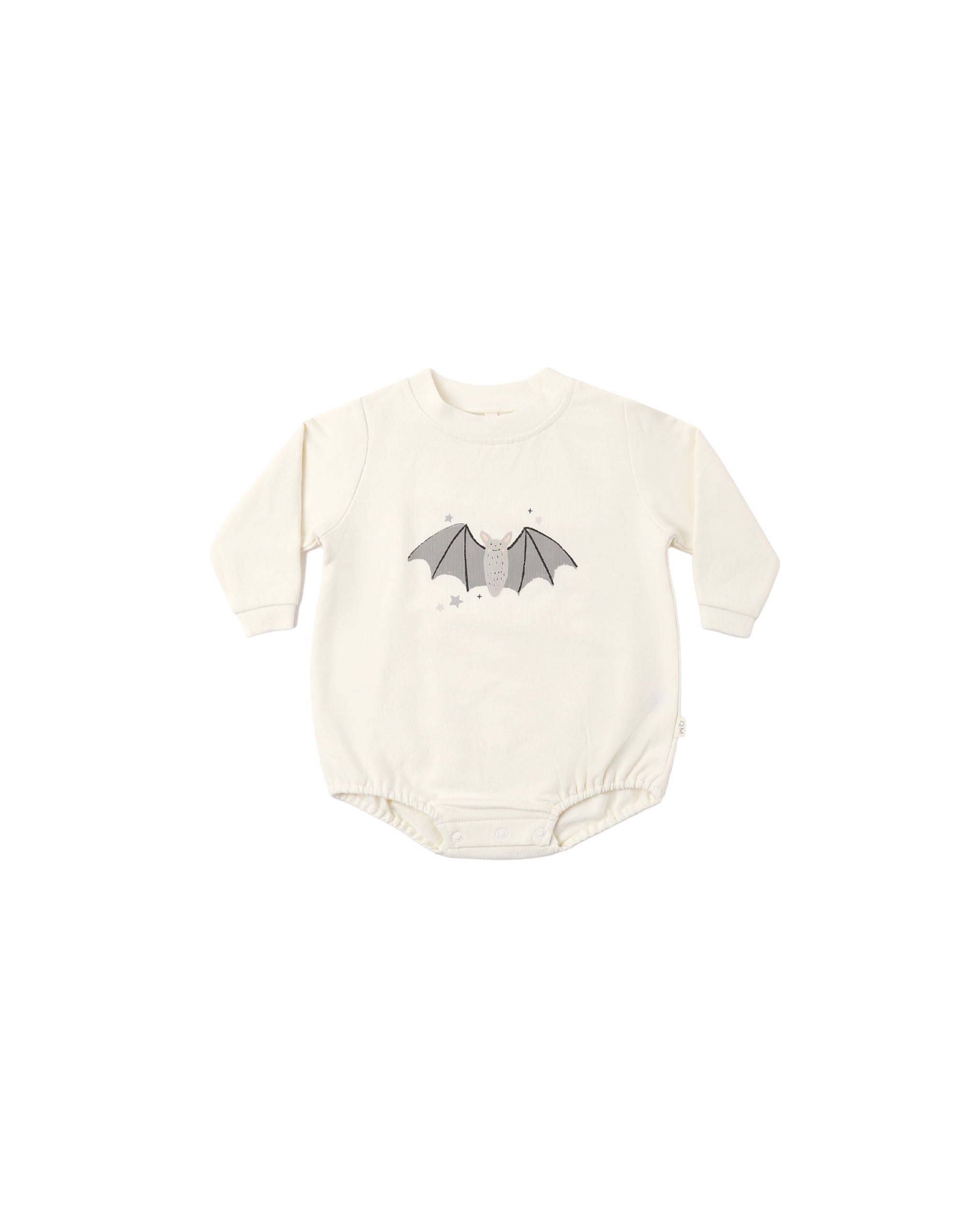 Crewneck Bubble Romper Baby Bat