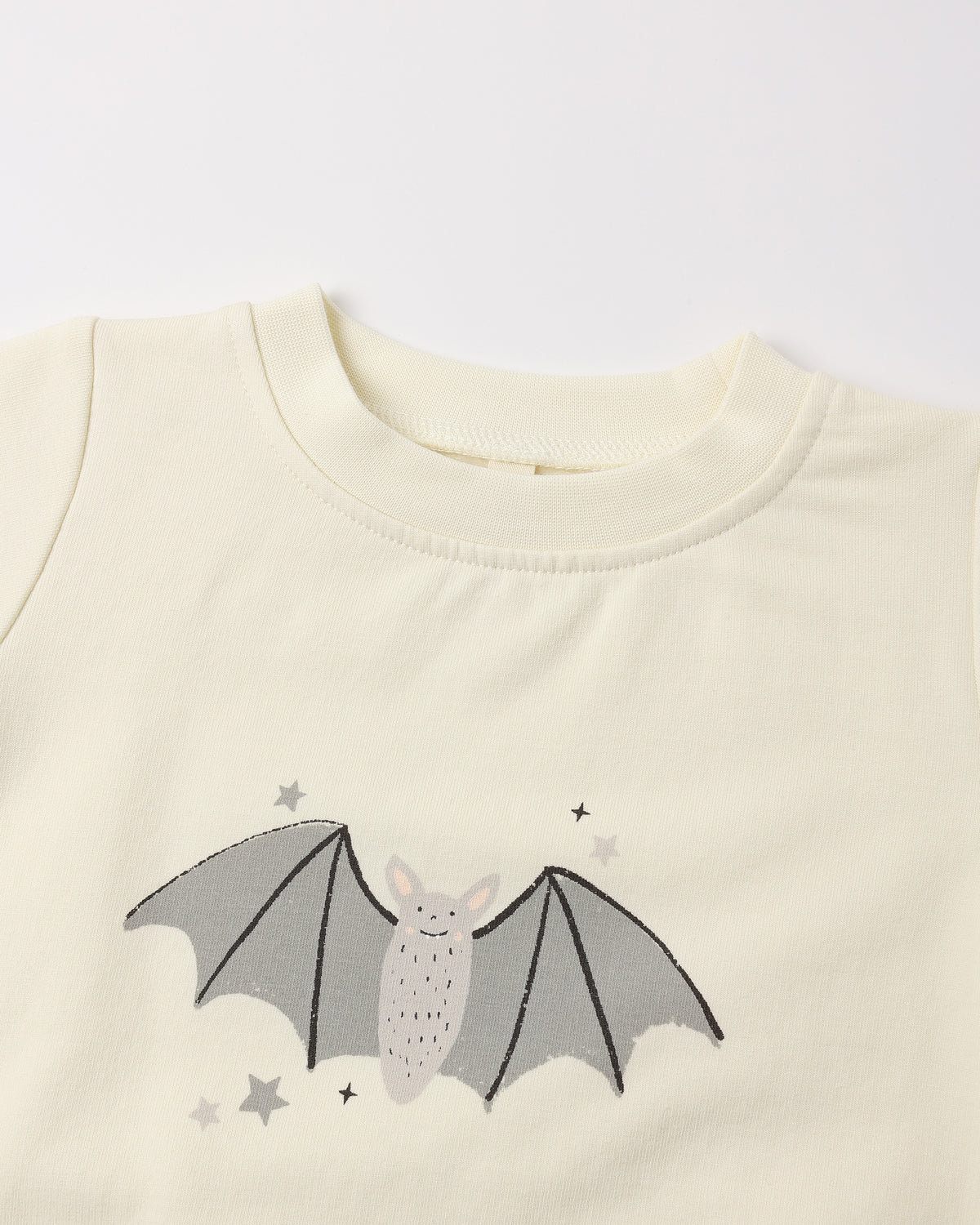 Crewneck Bubble Romper Baby Bat