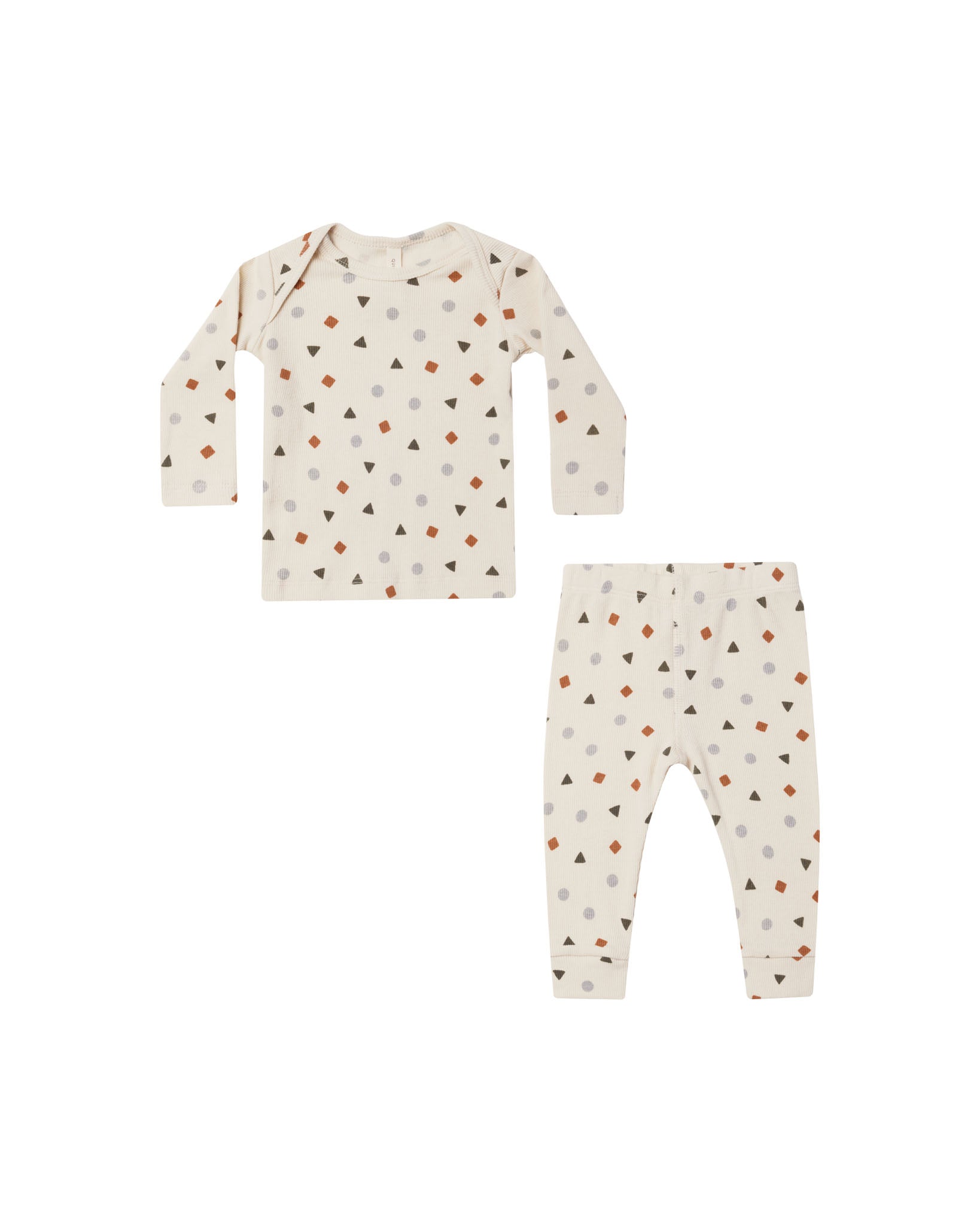 Ribbed Tee + Legging Set | Geo