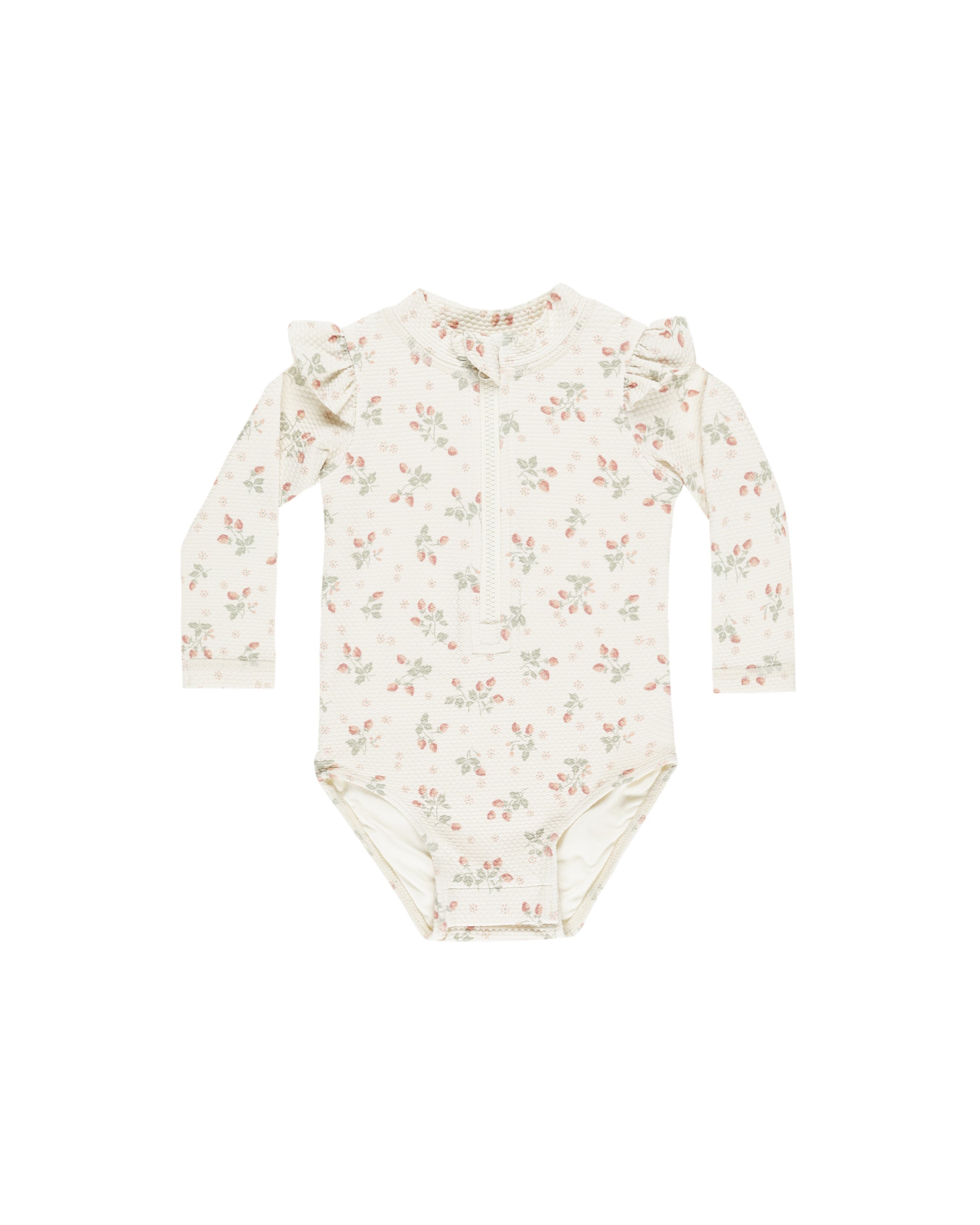 Byron Rashguard One-Piece || Strawberries