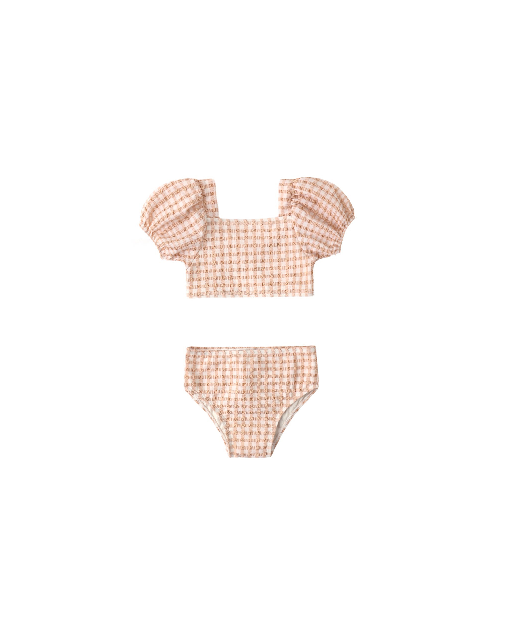 Zippy Two-Piece || Melon Check