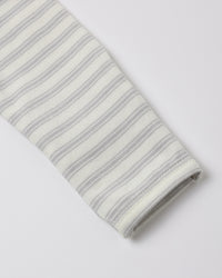 Zip Long Sleeve Sleeper Footie Cloud Stripe
