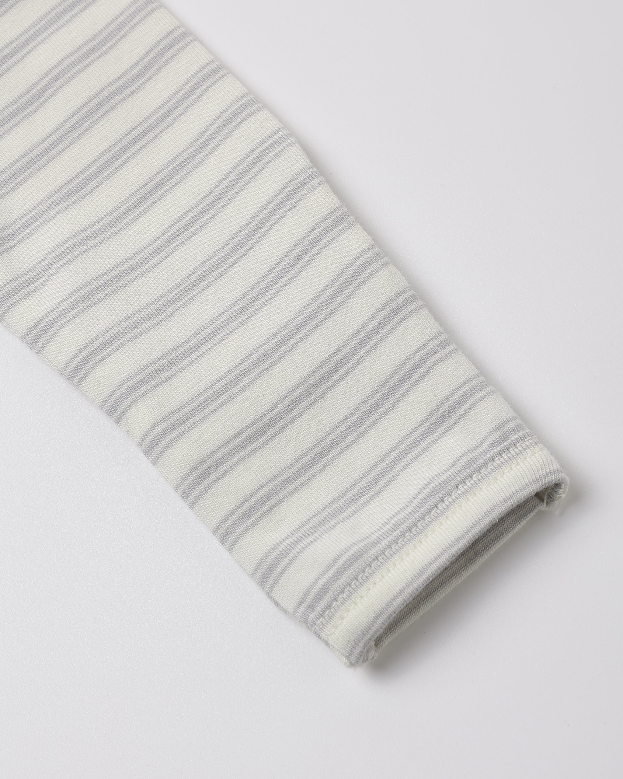 Zip Long Sleeve Sleeper Footie Cloud Stripe