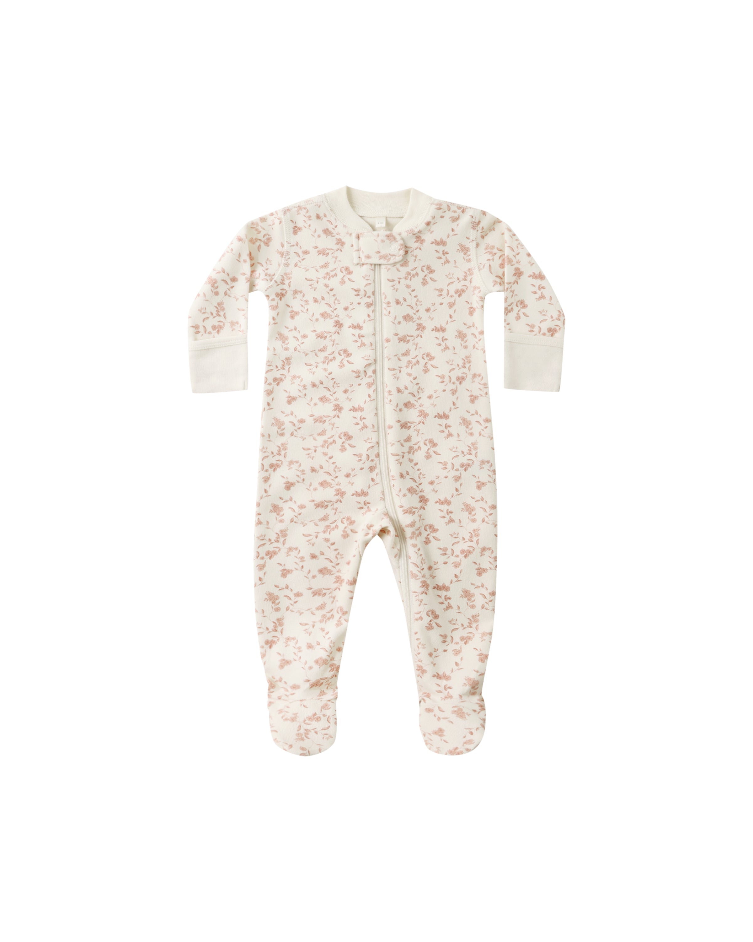 Zip Long Sleeve Sleeper Footie || French Garden