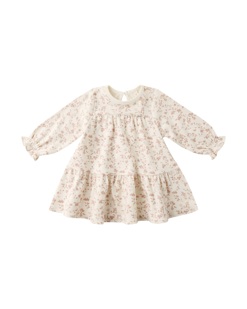 Tiered Jersey Dress || French Garden