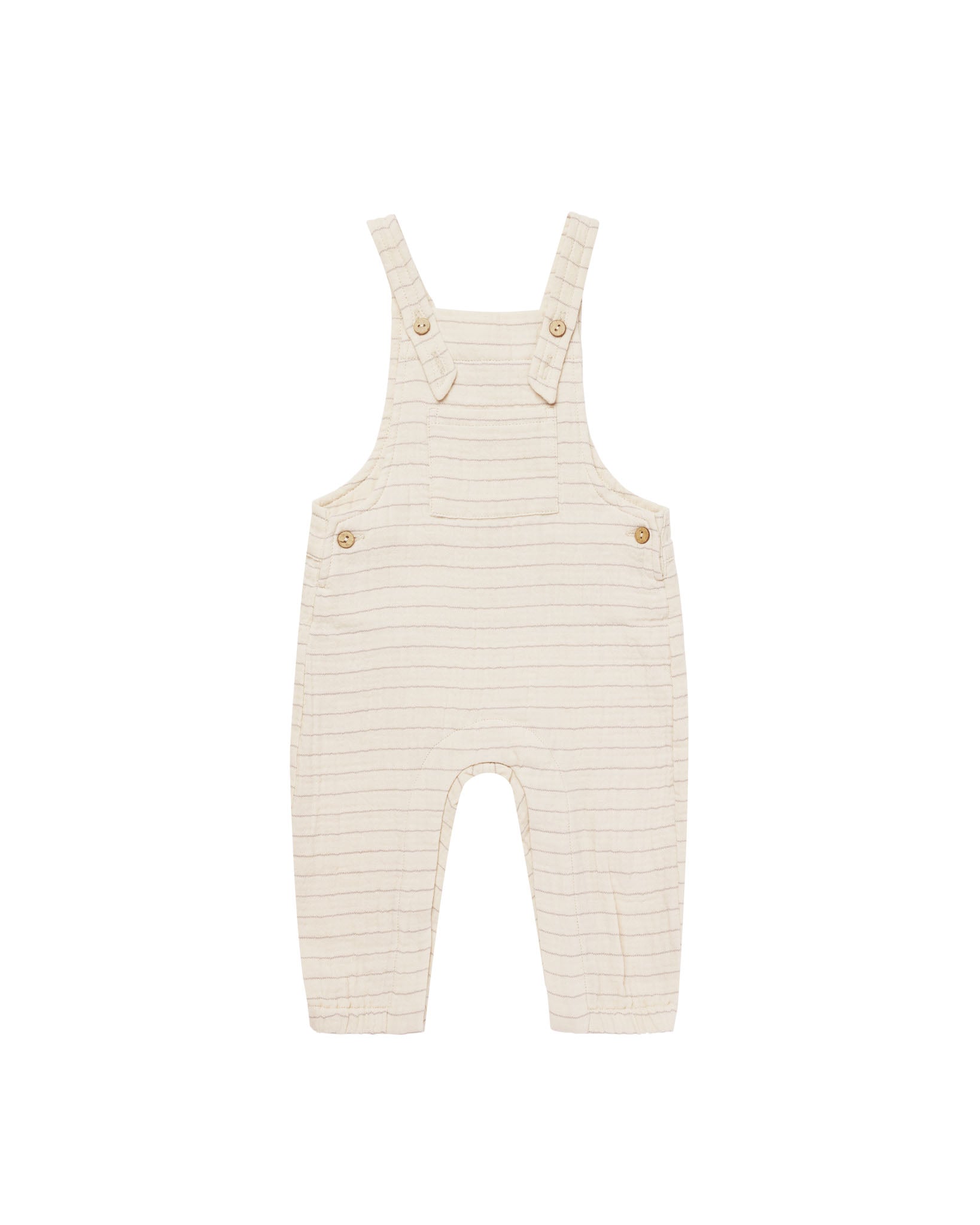 Baby Overall | Dusty Blue Stripe