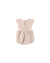 Ruffle Bubble Romper || Antique