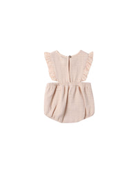 Ruffle Bubble Romper || Antique