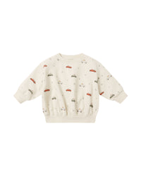 Relaxed Fleece Sweatshirt || Cars