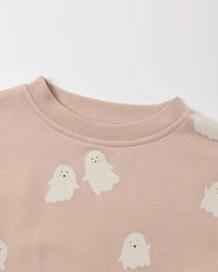Relaxed Fleece Sweatshirt Sweet Ghost