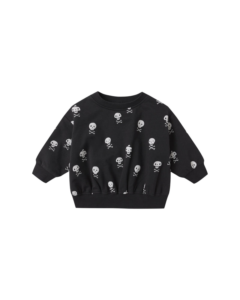 Relaxed Fleece Sweatshirt || Crossbones