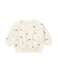 Relaxed Fleece Sweatshirt Holiday Drive