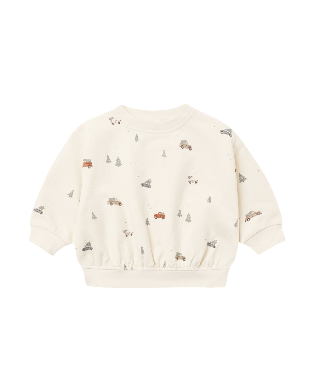 Relaxed Fleece Sweatshirt Holiday Drive
