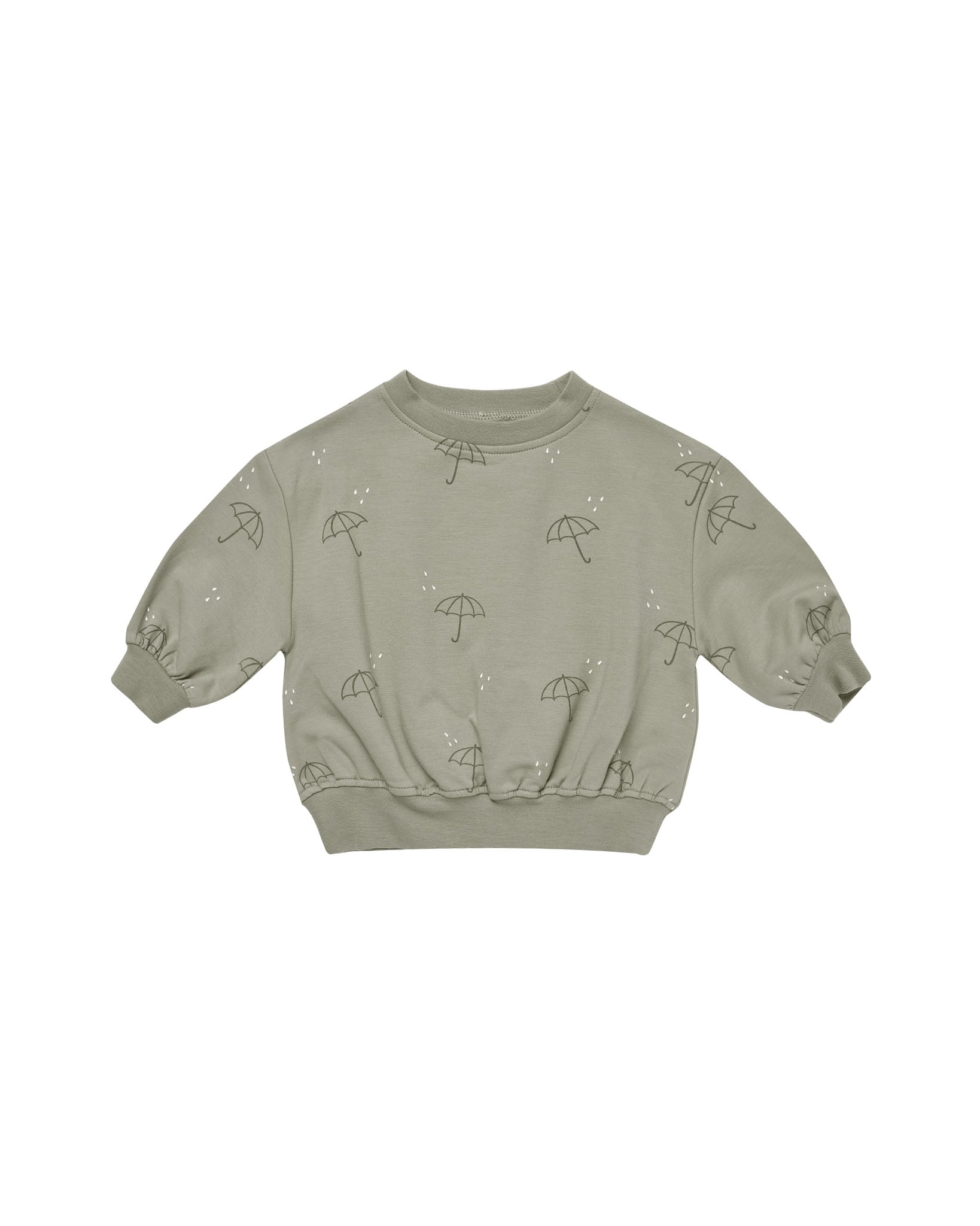 Relaxed Fleece Sweatshirt | Umbrellas