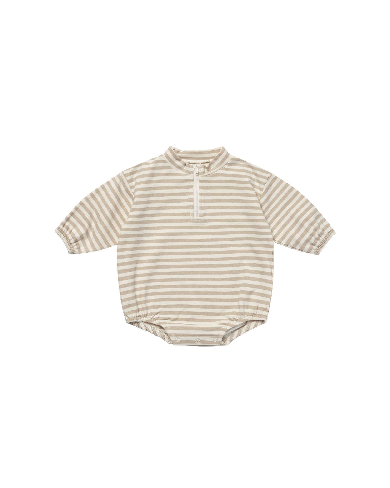 Fleece Bodhi Romper | Sand Stripe