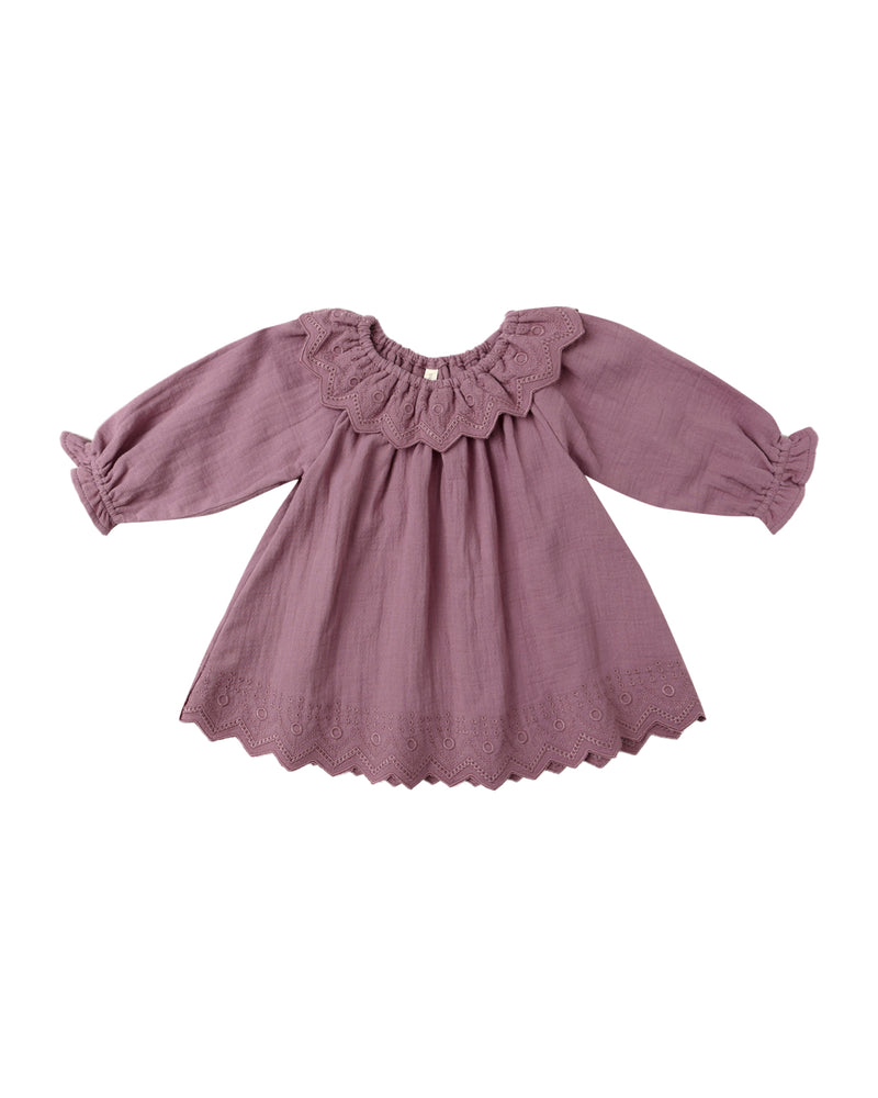 Long Sleeve Isla Dress || Mulberry