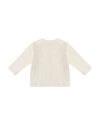 Henley Knit Top || Natural