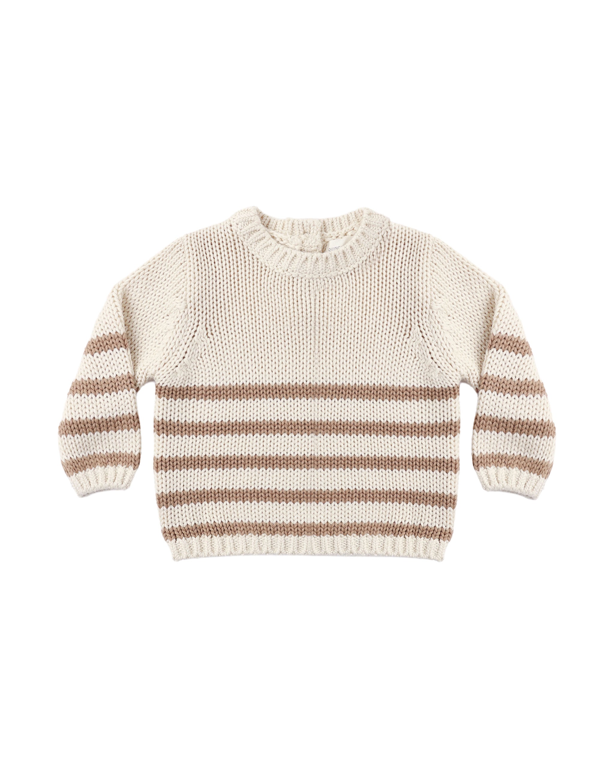 Rex Sweater Almond Stripe