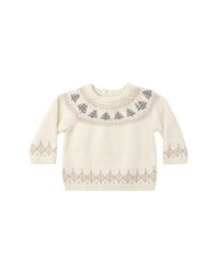 Rex Sweater Tree Fair Isle