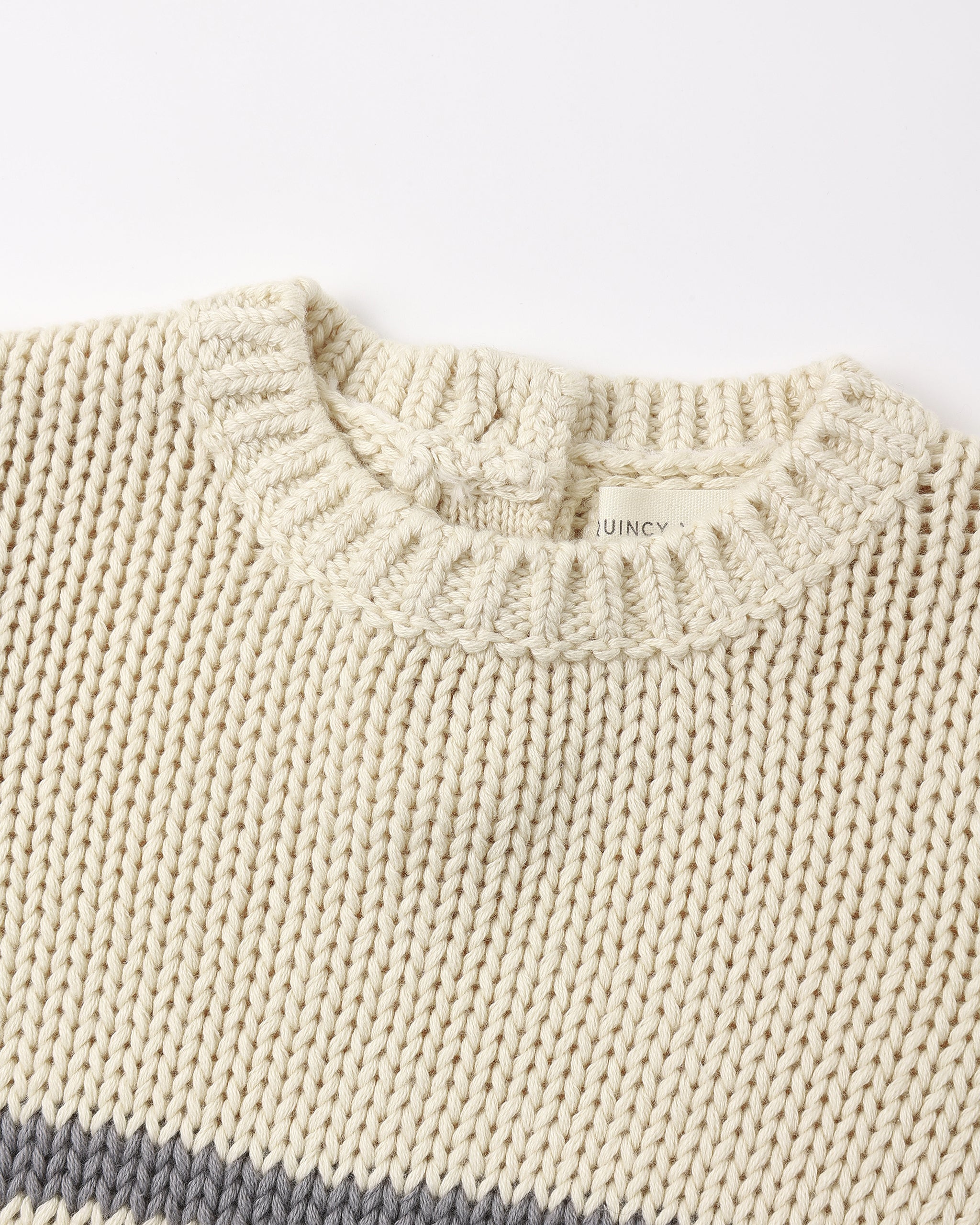 Rex Sweater Slate Stripe