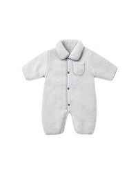 Shearling Jumpsuit Fog