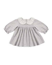 Callie Dress Blue Gingham